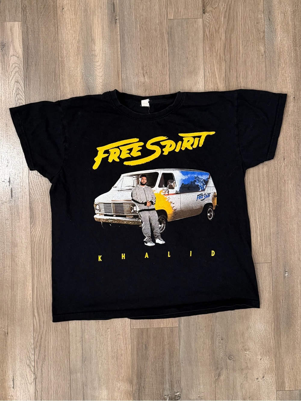 KHALID “Free Spirit” Graphic Tee - Black